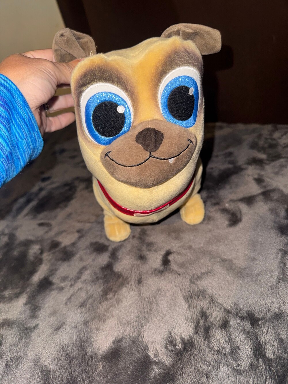 Disney Junior Puppy Dog Pals Rolly Pug plush